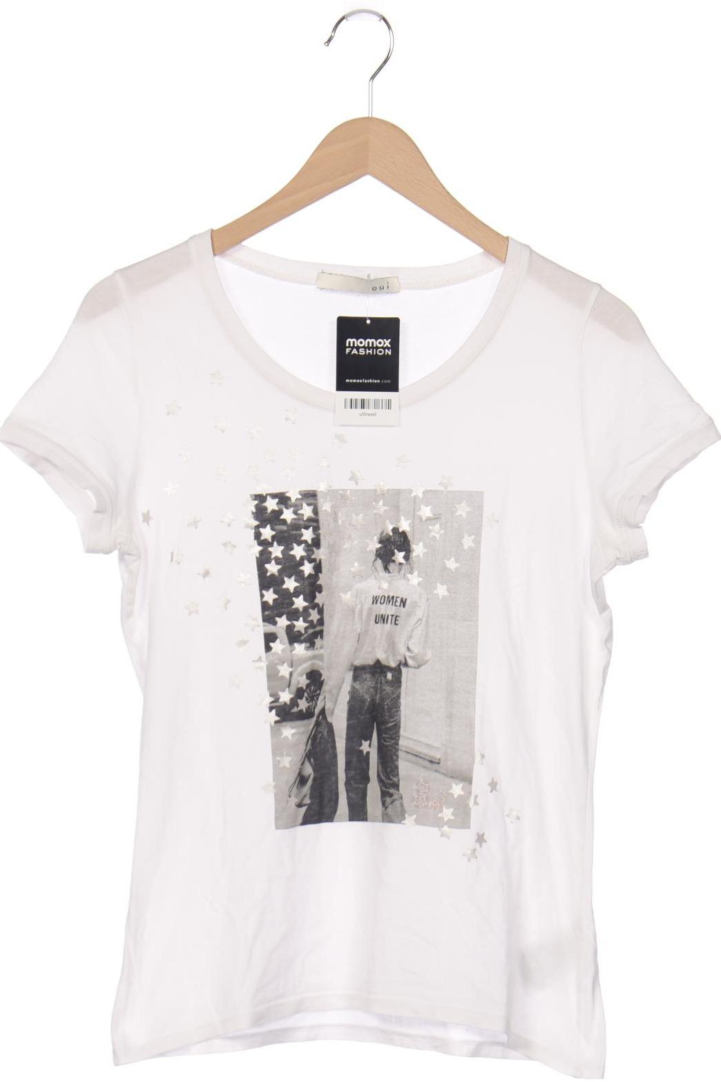 

Oui Damen T-Shirt, weiß
