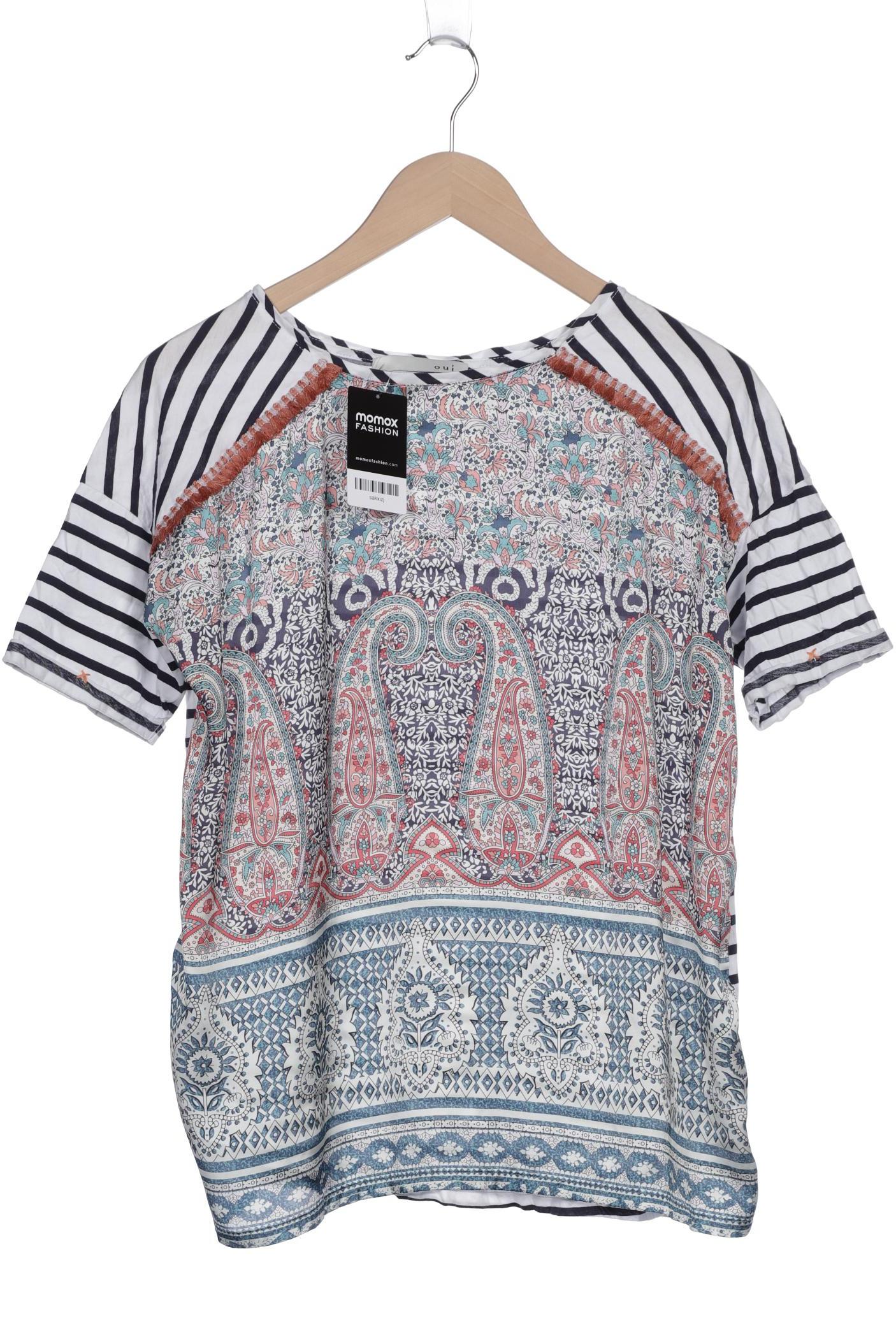 

Oui Damen T-Shirt, blau, Gr. 40