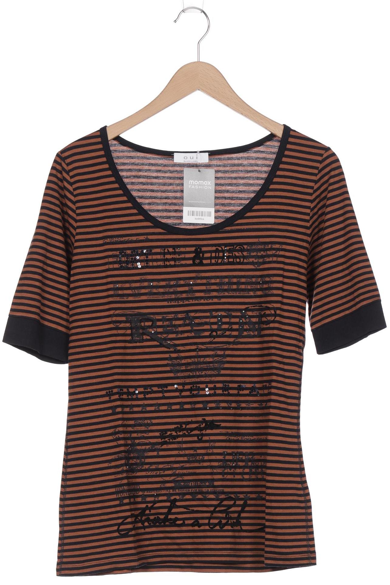 

Oui Damen T-Shirt, braun