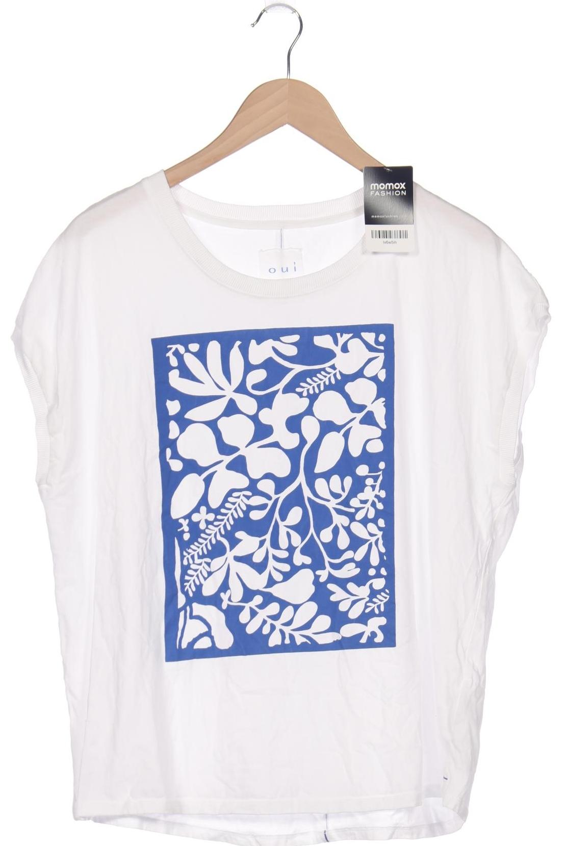 

Oui Damen T-Shirt, weiß, Gr. 44