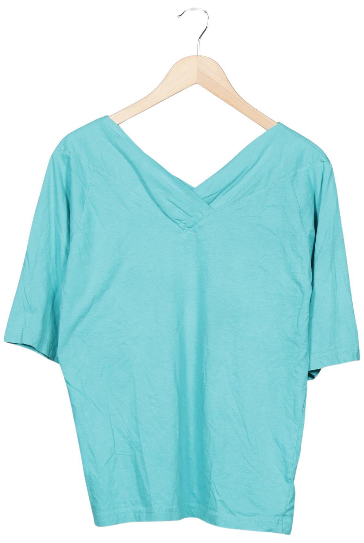 

Oui Damen T-Shirt, türkis, Gr. 44