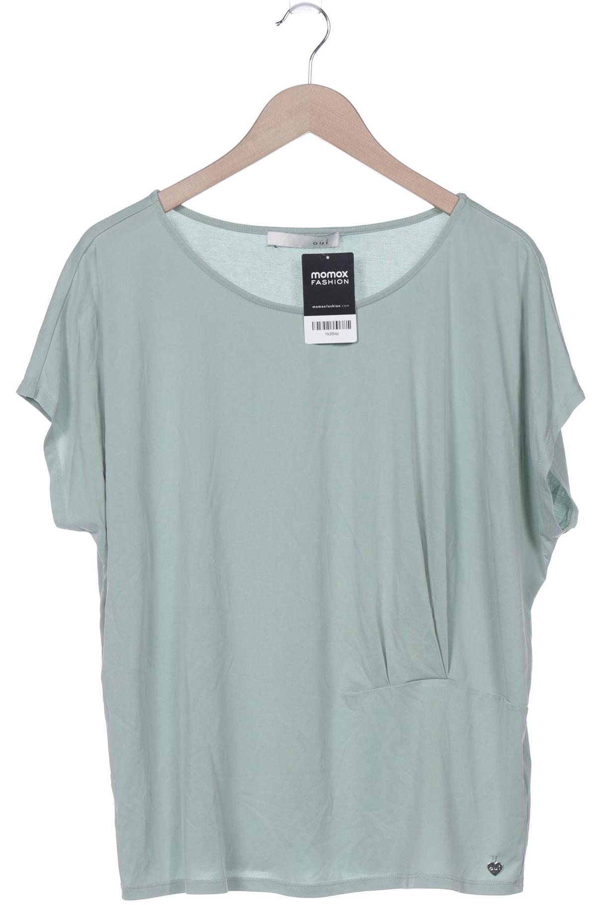 

Oui Damen T-Shirt, grün, Gr. 44