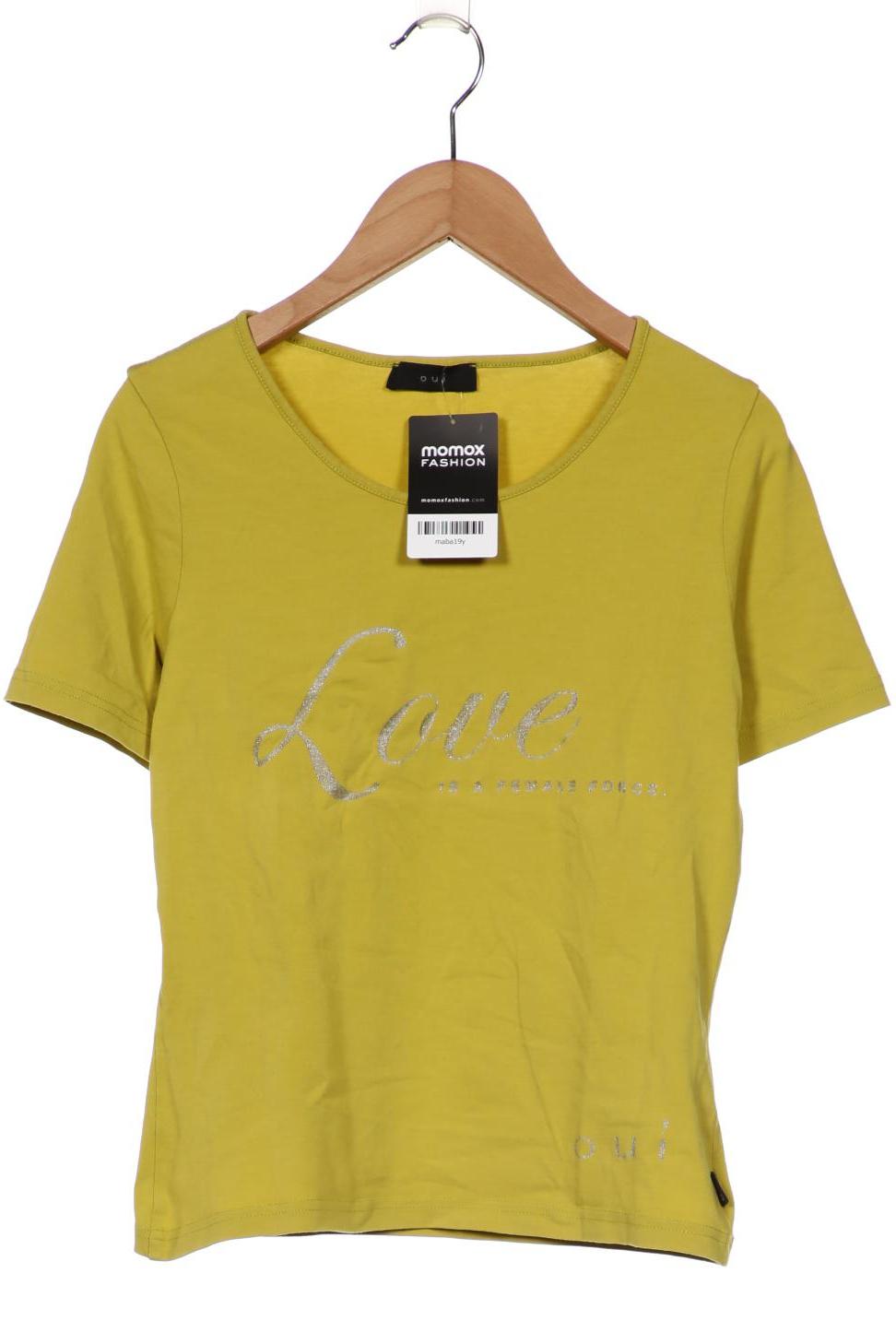 

Oui Damen T-Shirt, hellgrün, Gr. 36