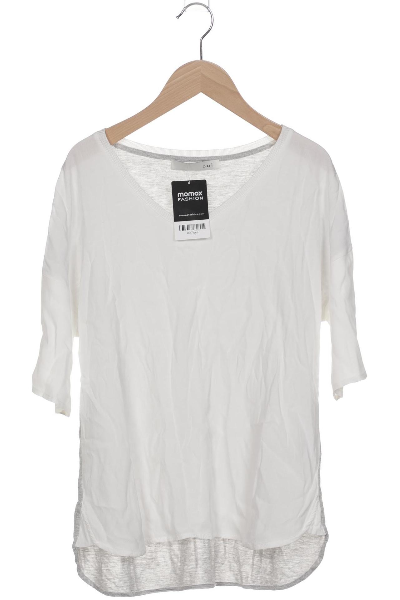 

Oui Damen T-Shirt, weiß, Gr. 34