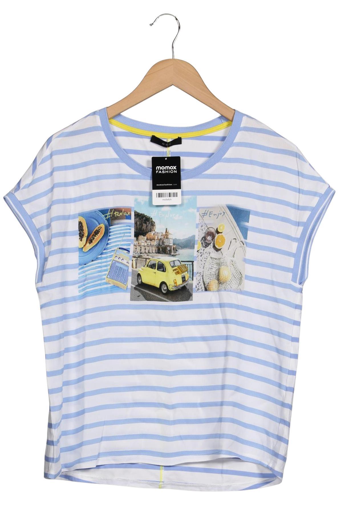 

Oui Damen T-Shirt, weiß, Gr. 38
