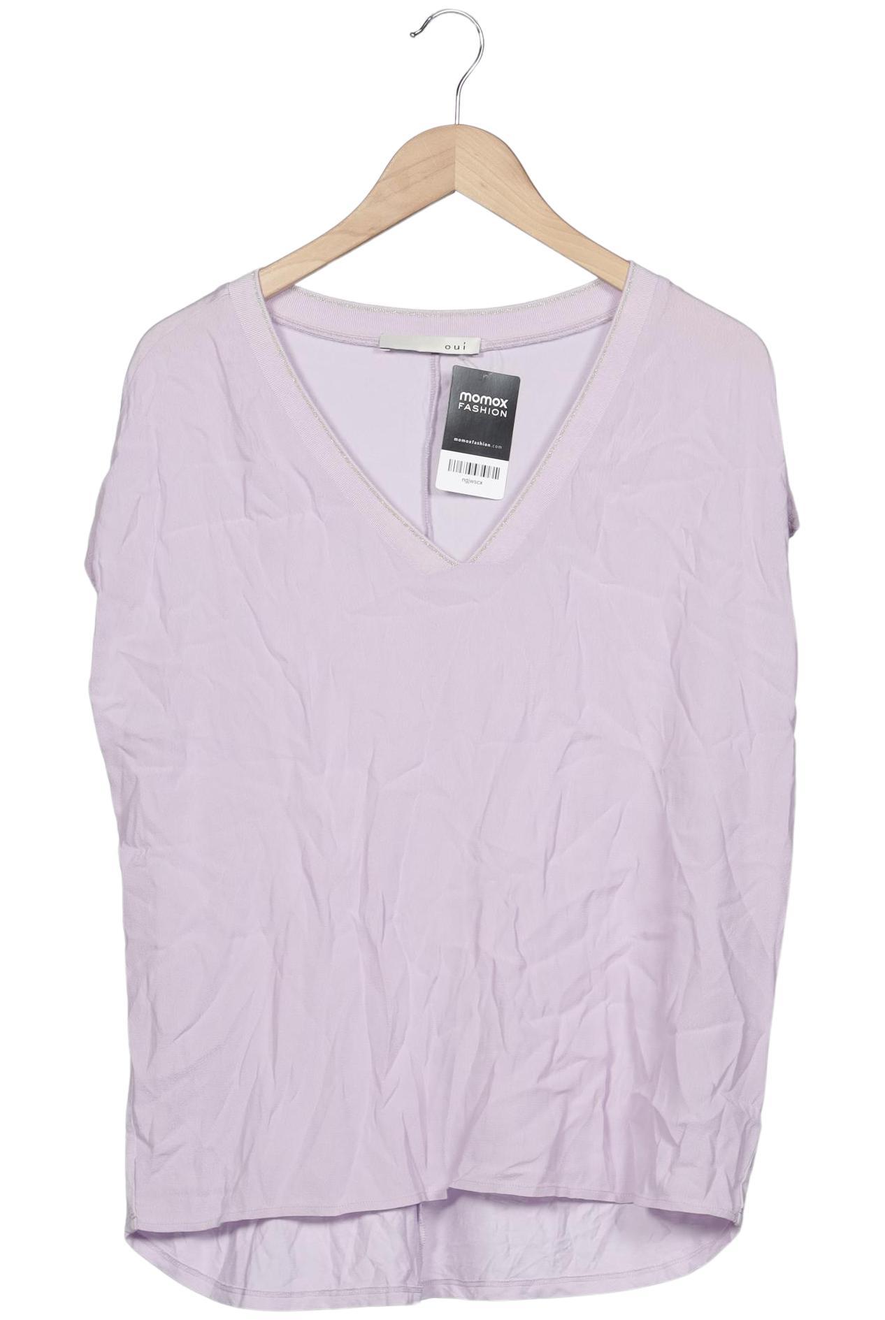 

Oui Damen T-Shirt, flieder, Gr. 42