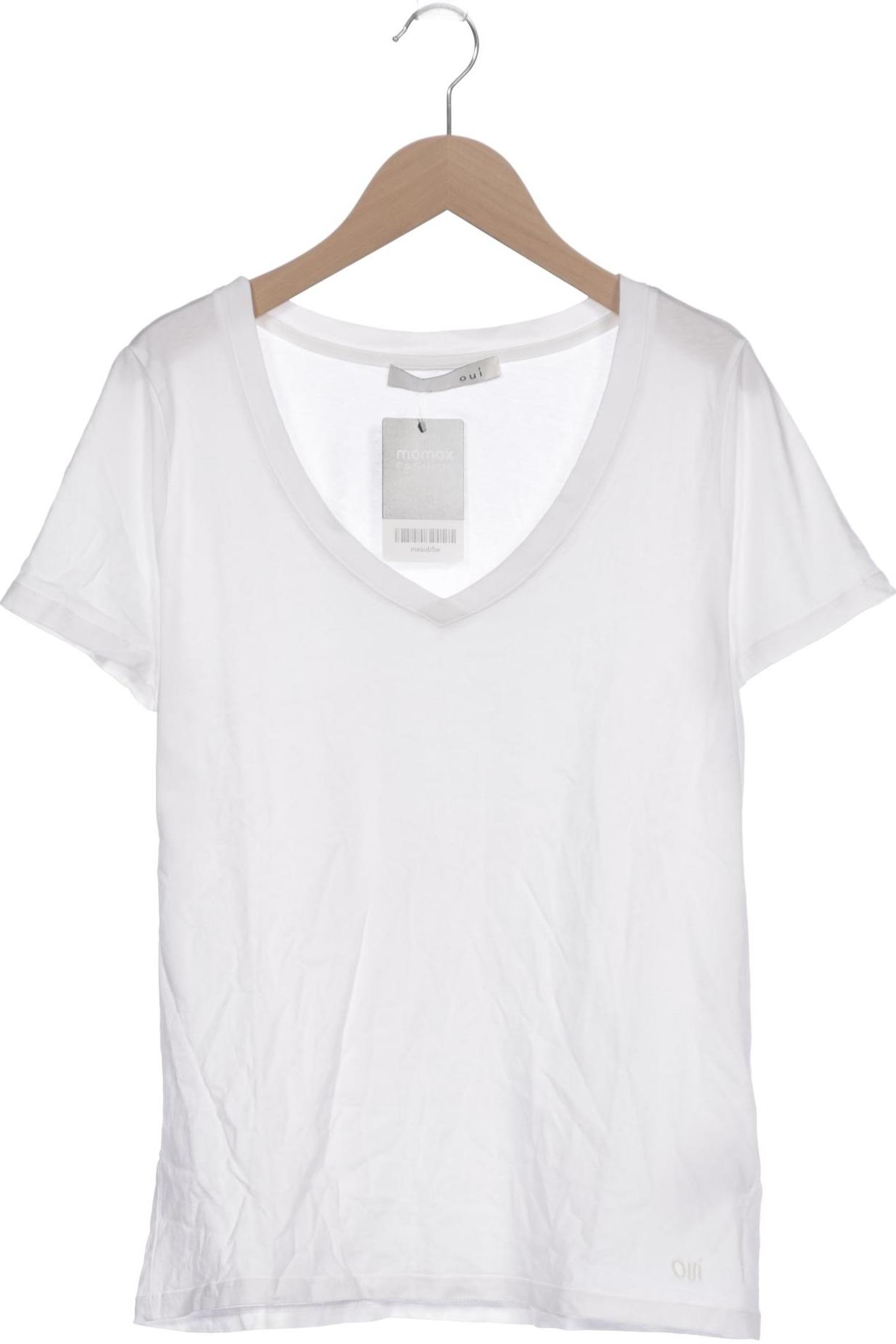 

Oui Damen T-Shirt, weiß, Gr. 36