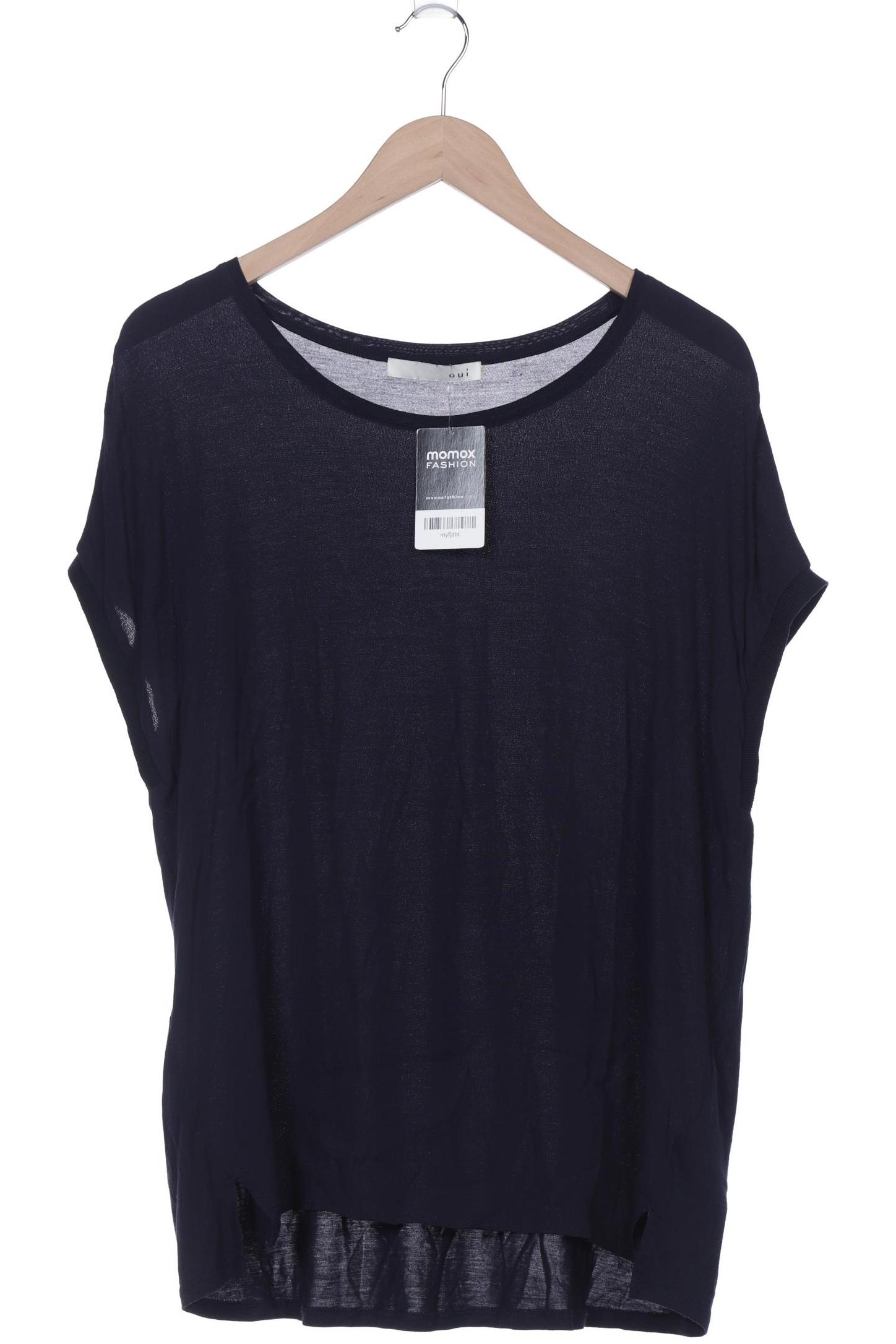 

Oui Damen T-Shirt, marineblau, Gr. 44