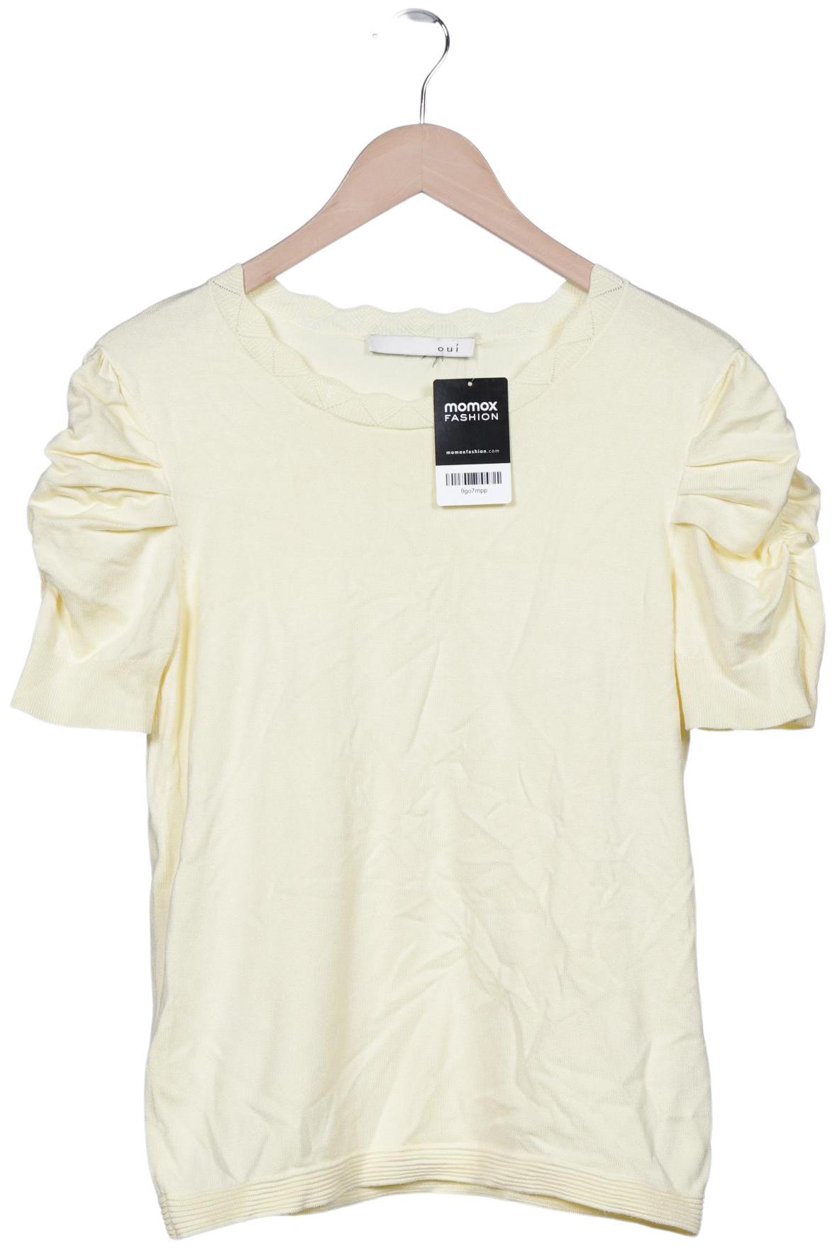 

Oui Damen T-Shirt, gelb, Gr. 36