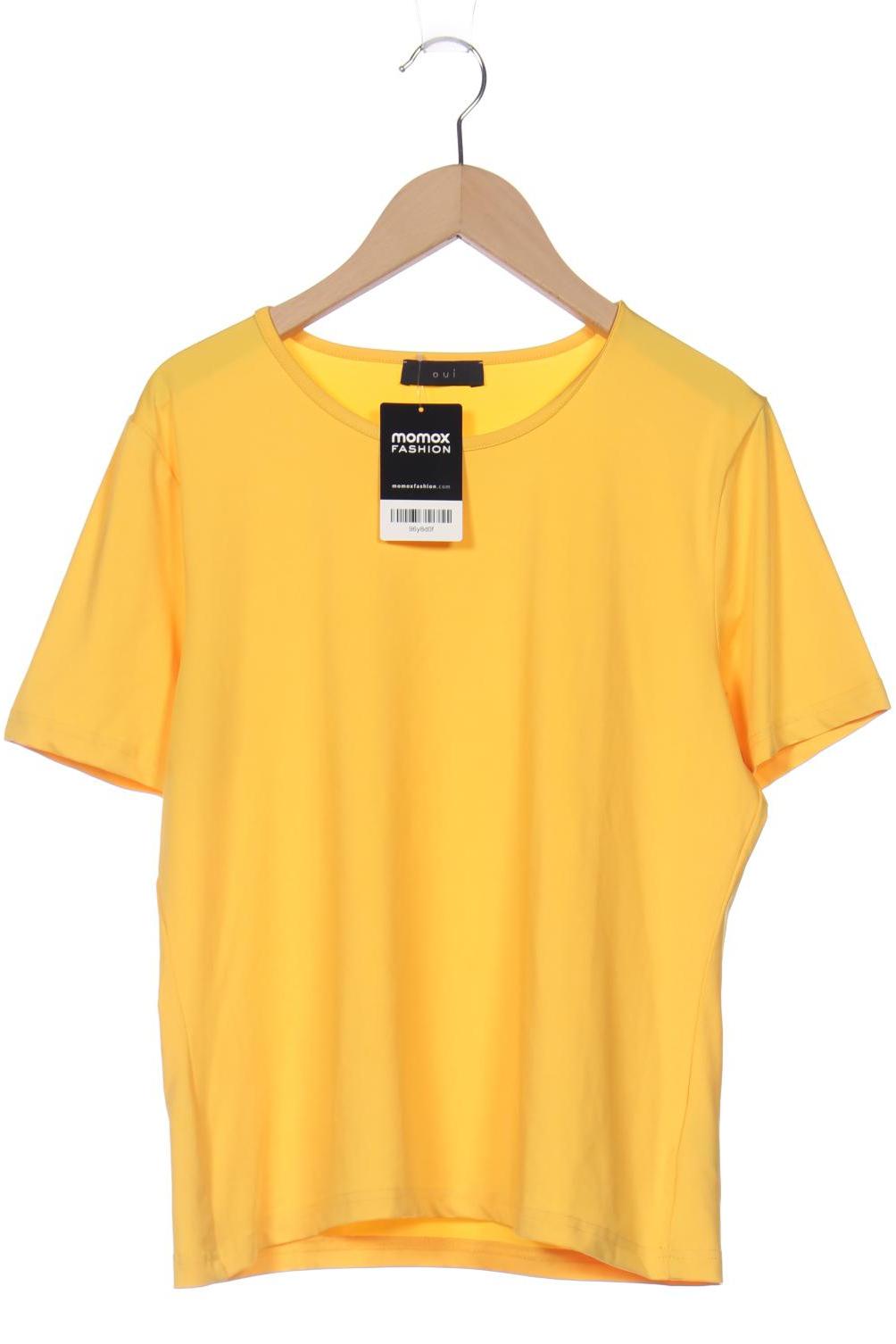 

Oui Damen T-Shirt, gelb, Gr. 38
