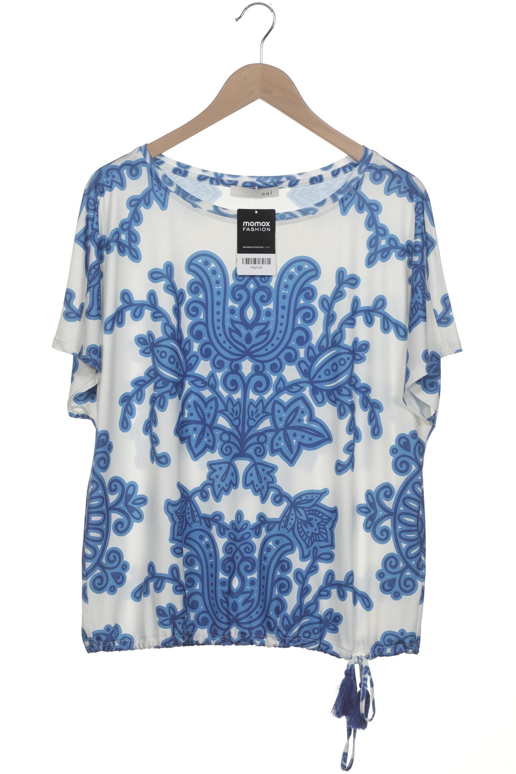 

Oui Damen T-Shirt, marineblau, Gr. 40