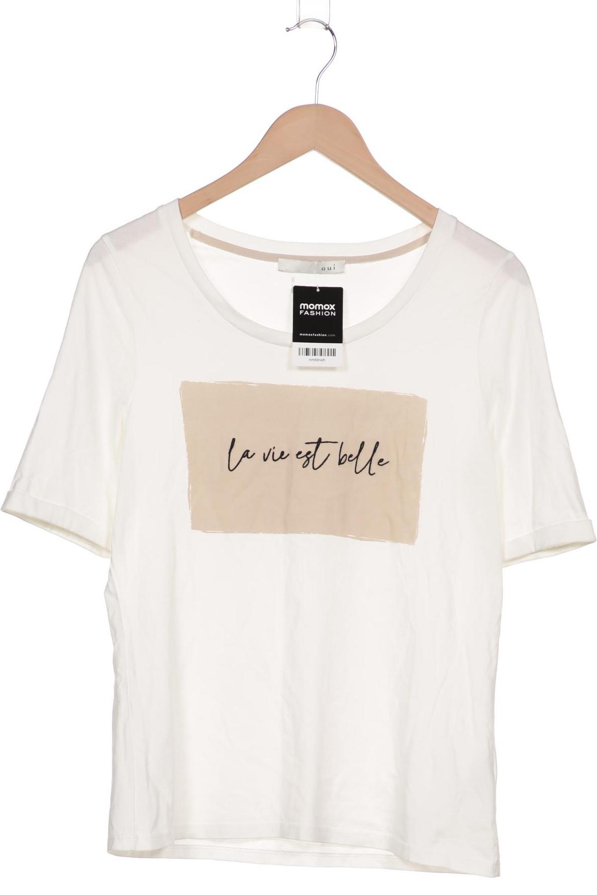 

Oui Damen T-Shirt, weiß