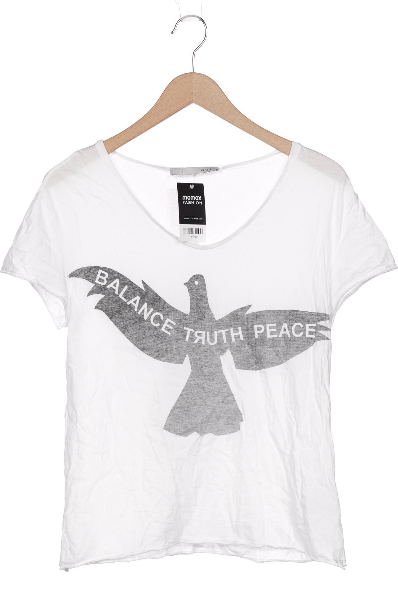 

Oui Damen T-Shirt, weiß