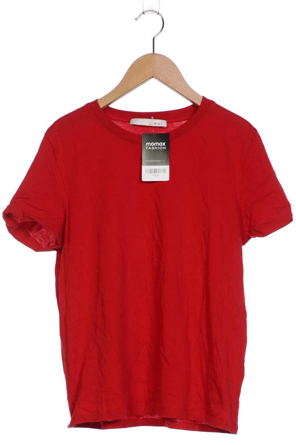 

Oui Damen T-Shirt, rot, Gr. 38