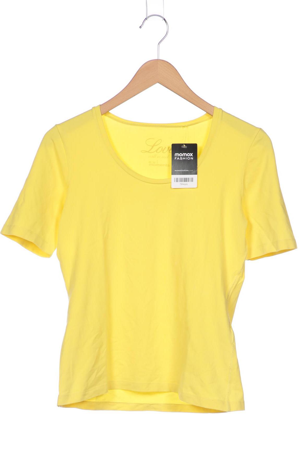 

Oui Damen T-Shirt, gelb, Gr. 38
