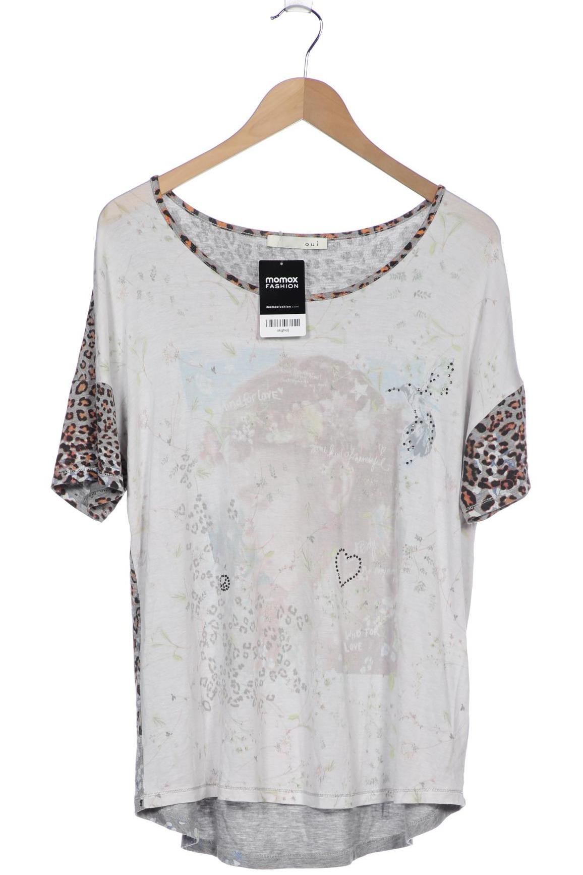 

Oui Damen T-Shirt, grau