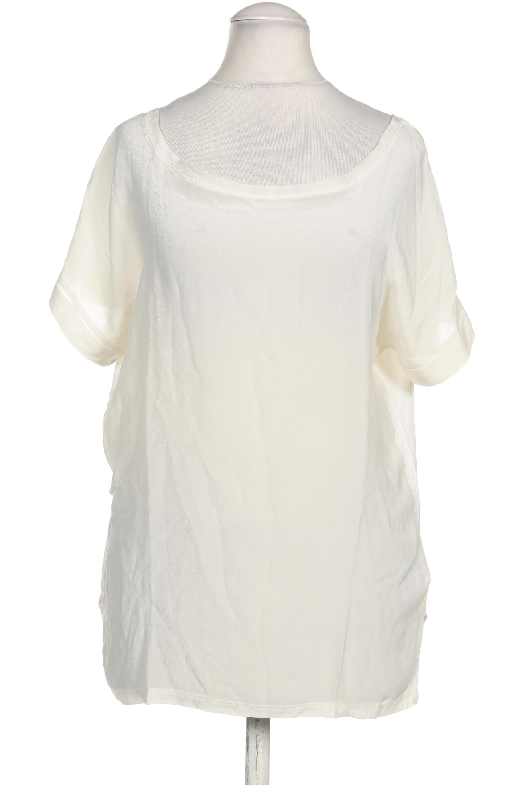 

Oui Damen T-Shirt, cremeweiß, Gr. 34