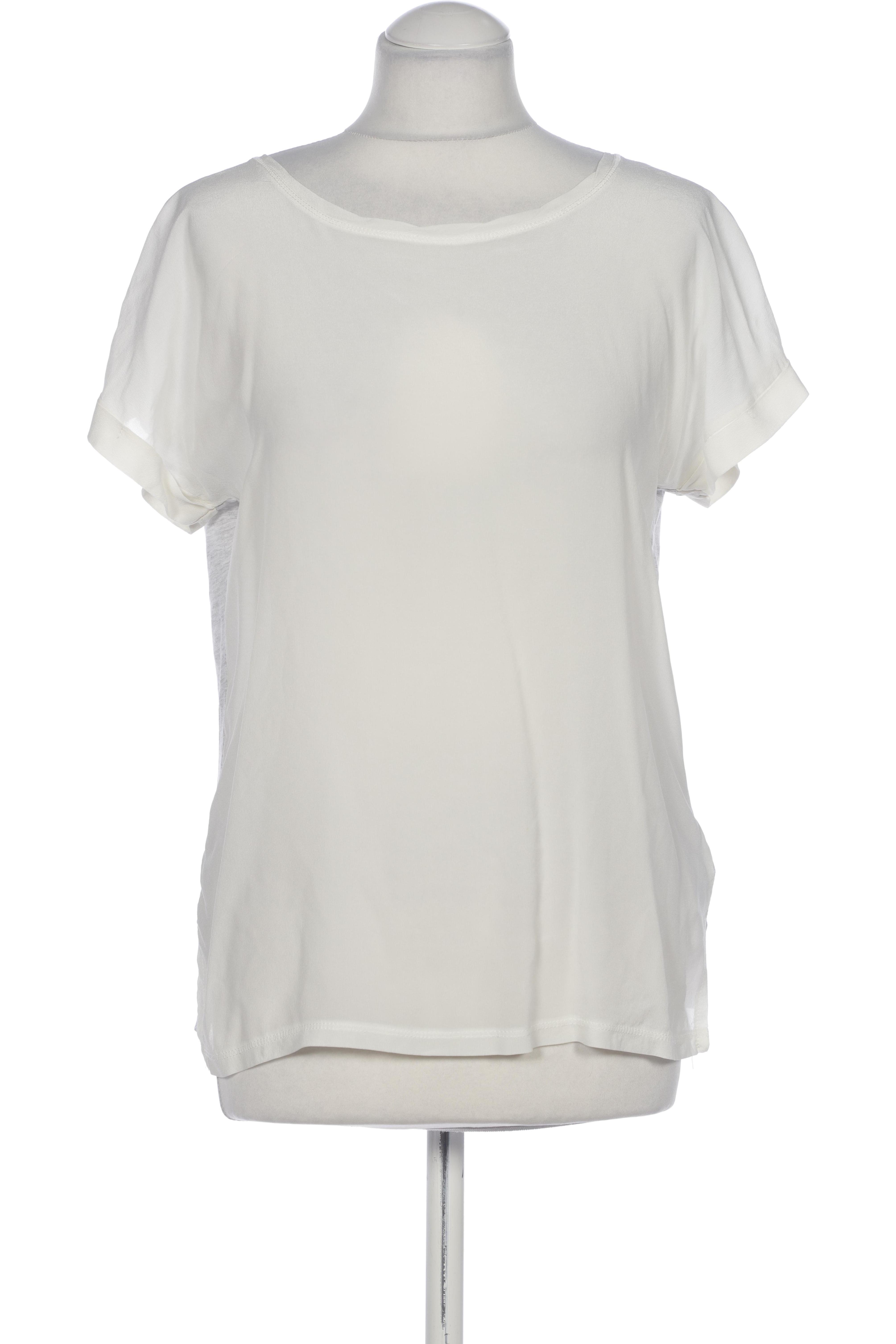 

Oui Damen T-Shirt, cremeweiß, Gr. 36
