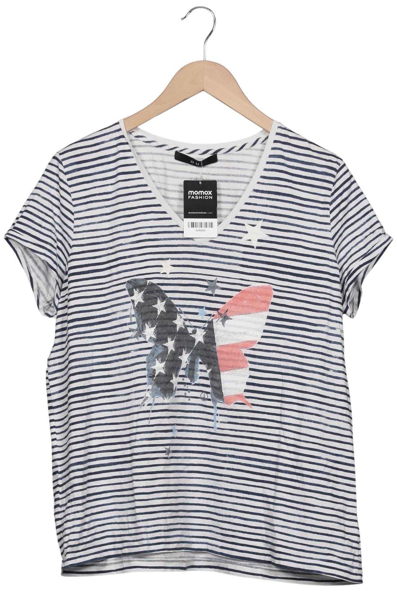 

Oui Damen T-Shirt, marineblau, Gr. 46