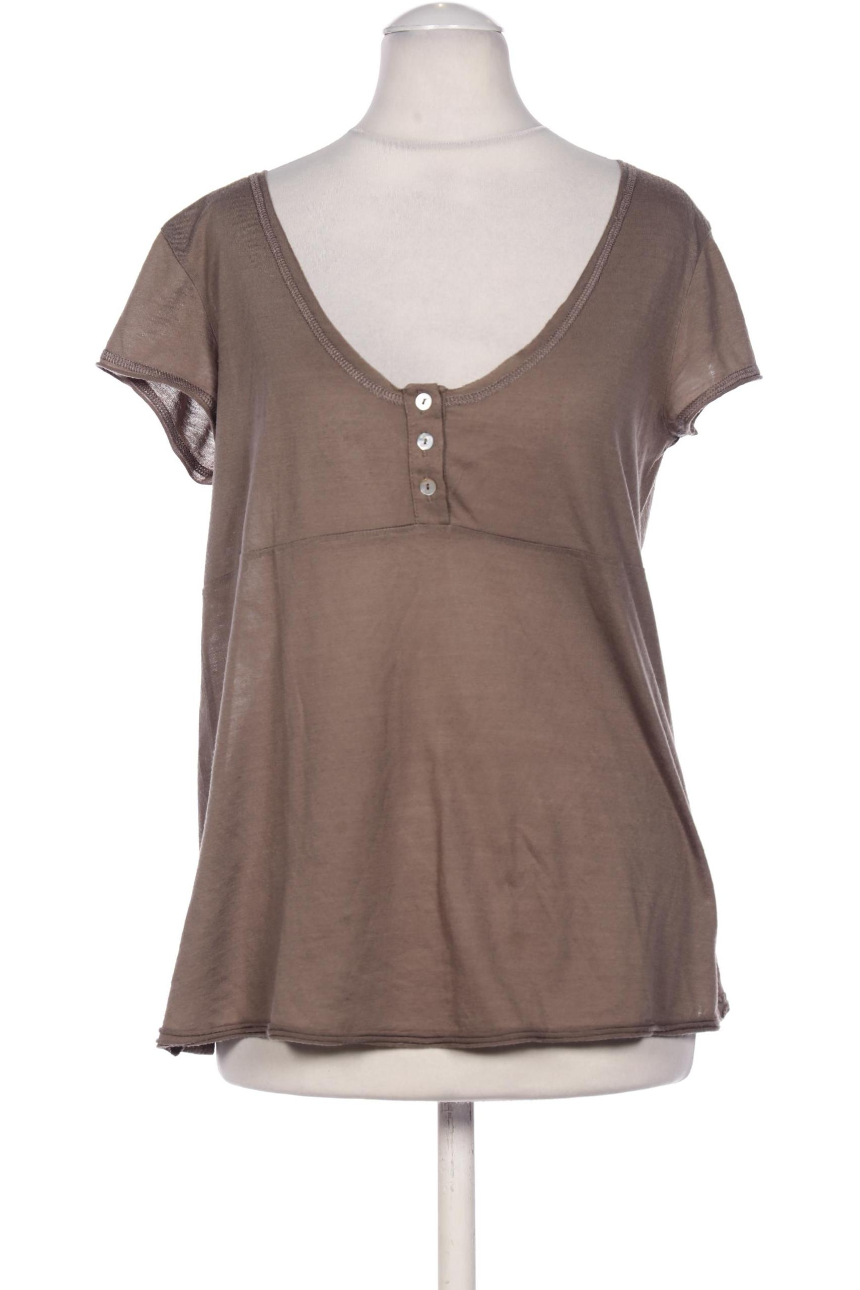 

Oui Damen T-Shirt, braun, Gr. 38