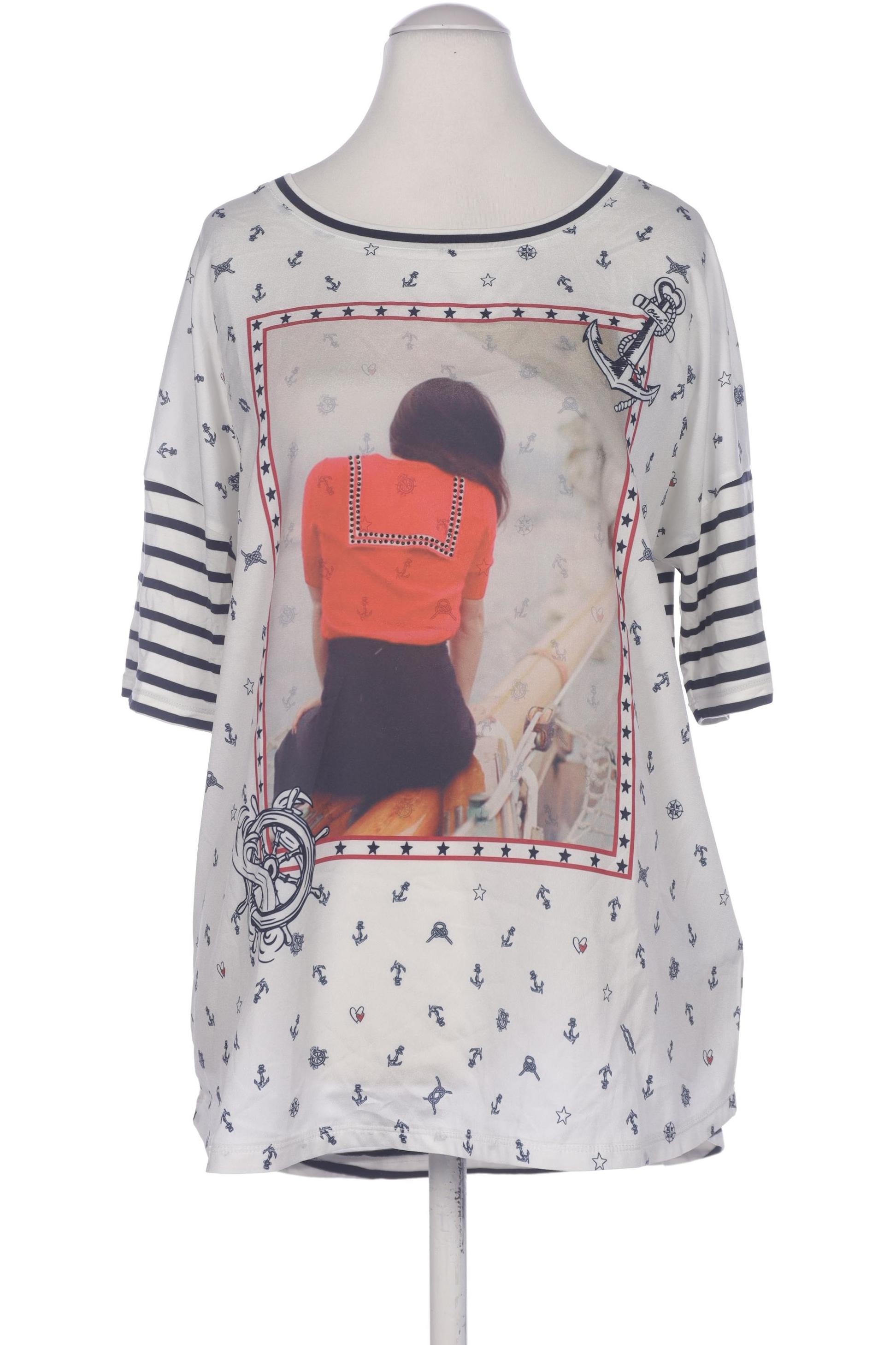 

Oui Damen T-Shirt, weiß, Gr. 40