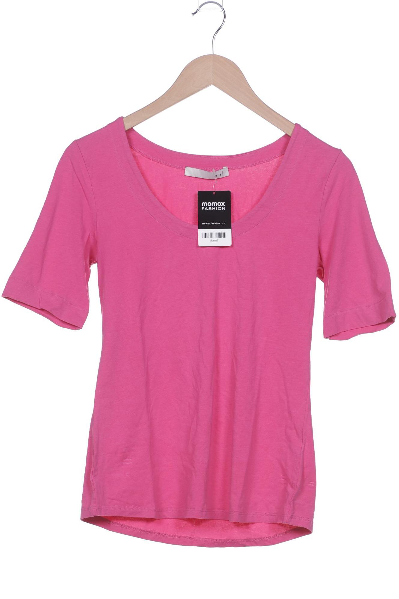 

Oui Damen T-Shirt, pink, Gr. 36