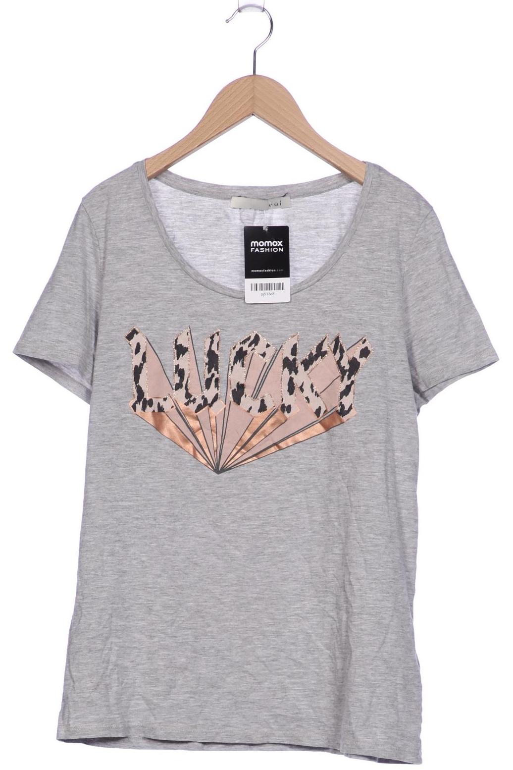 

Oui Damen T-Shirt, grau, Gr. 42