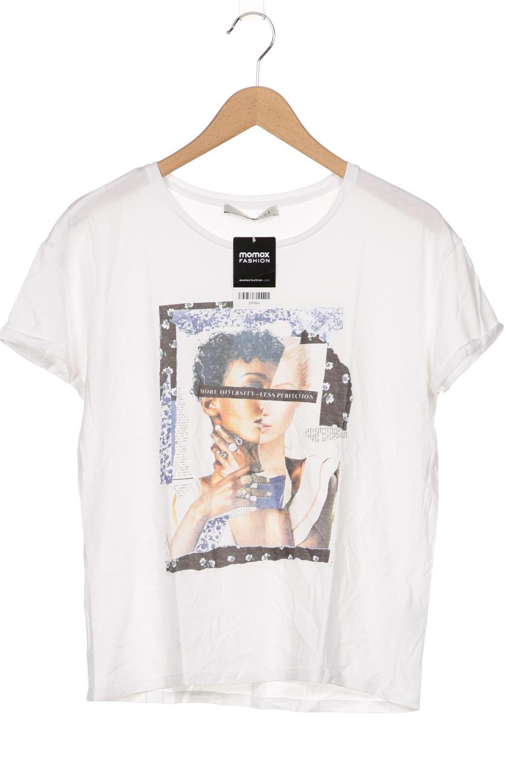 

Oui Damen T-Shirt, weiß