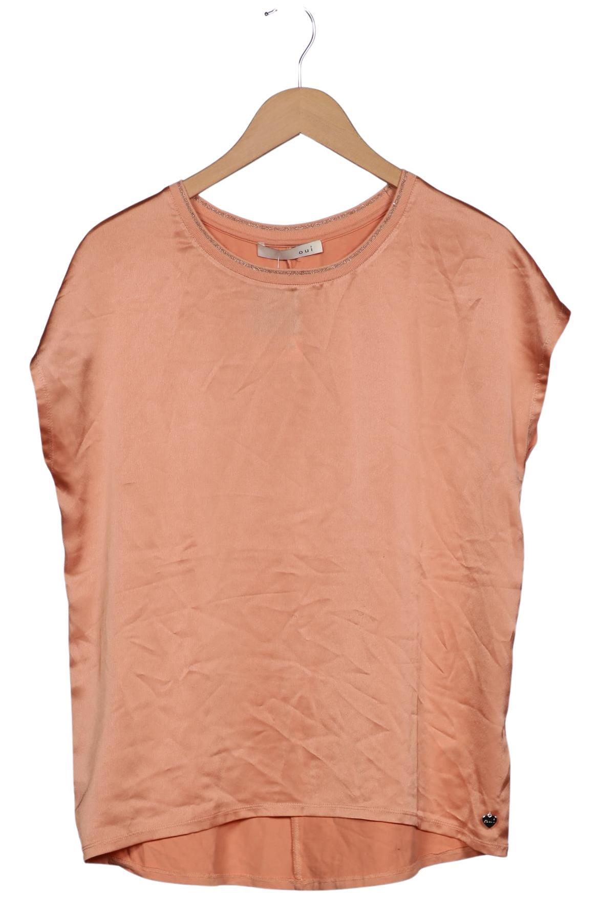

Oui Damen T-Shirt, orange, Gr. 38