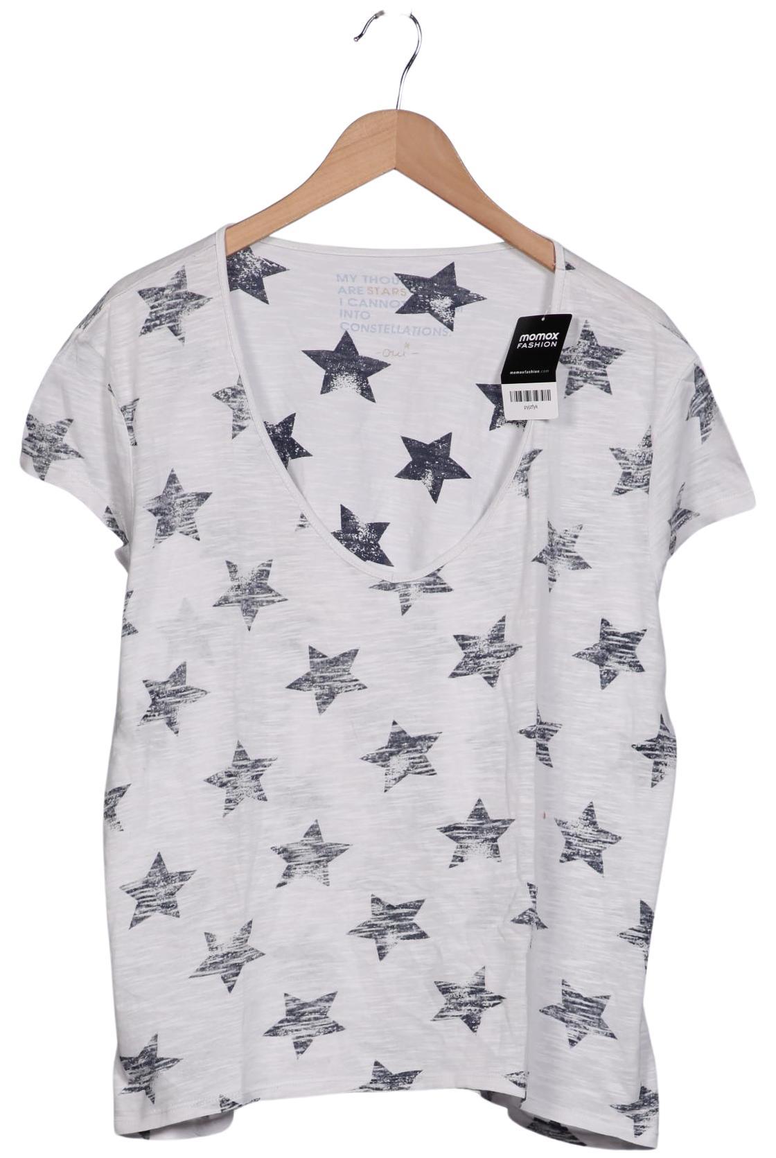 

Oui Damen T-Shirt, weiß, Gr. 44