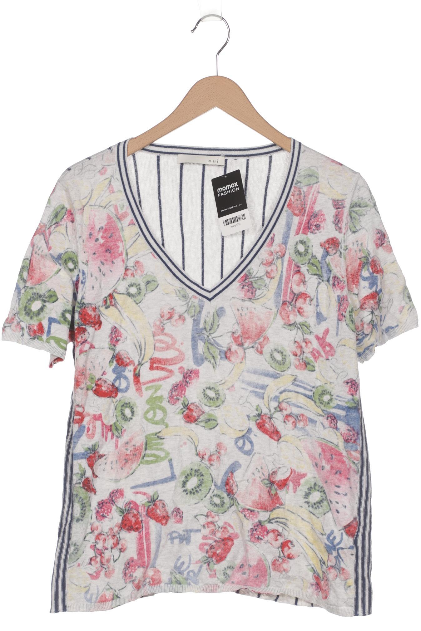 

Oui Damen T-Shirt, mehrfarbig, Gr. 44