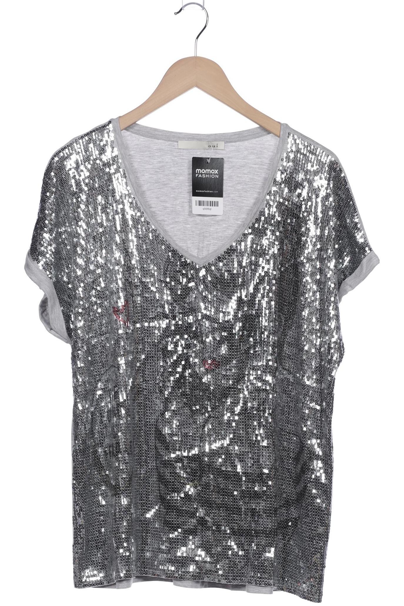 

Oui Damen T-Shirt, grau
