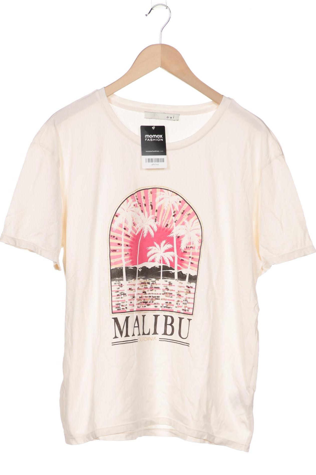 

Oui Damen T-Shirt, cremeweiß