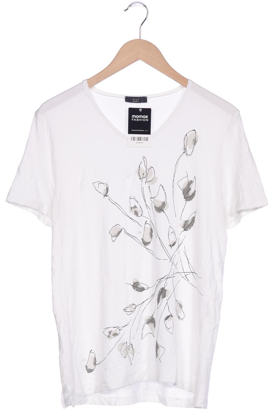 

Oui Damen T-Shirt, weiß, Gr. 38