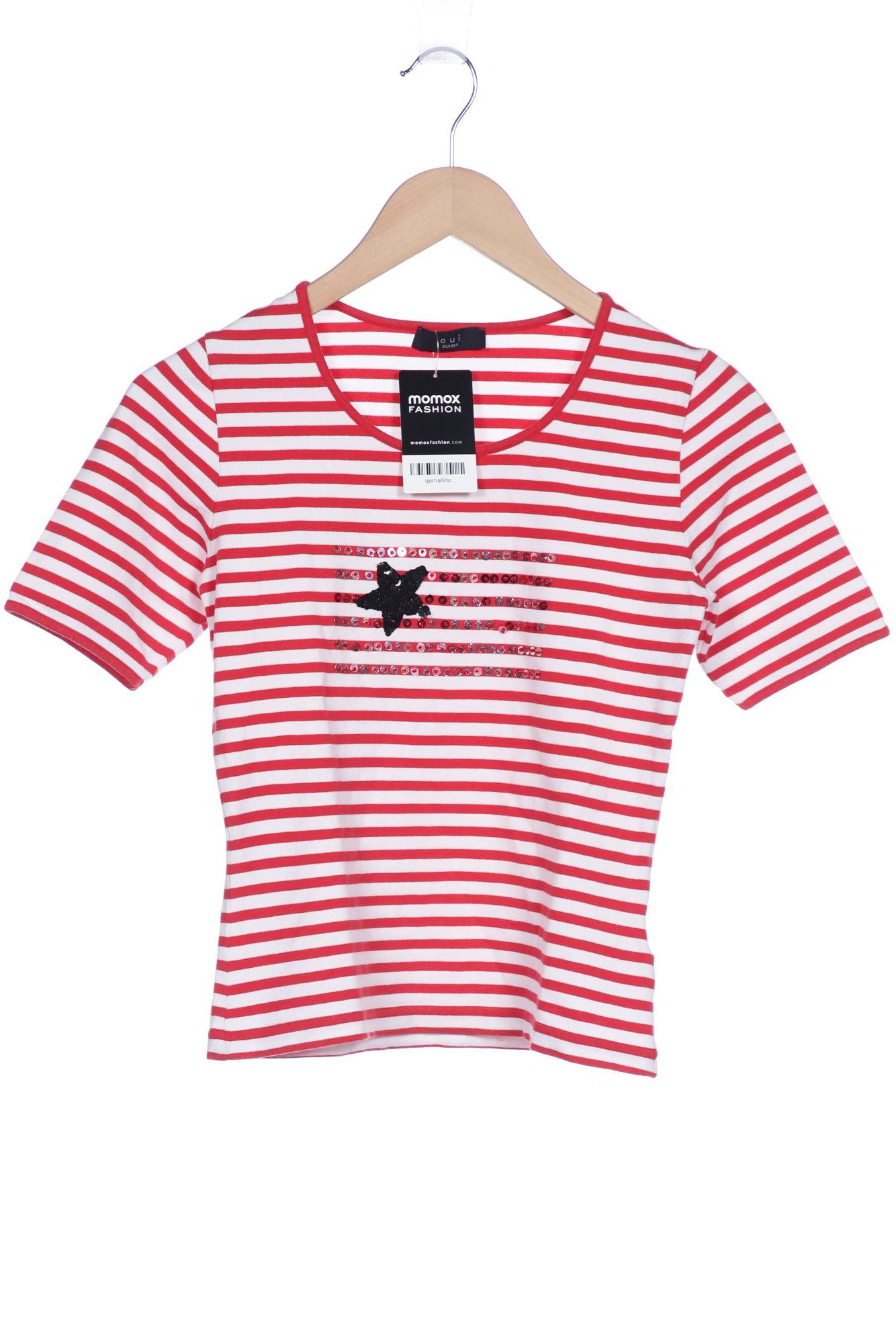 

Oui Damen T-Shirt, rot, Gr. 36