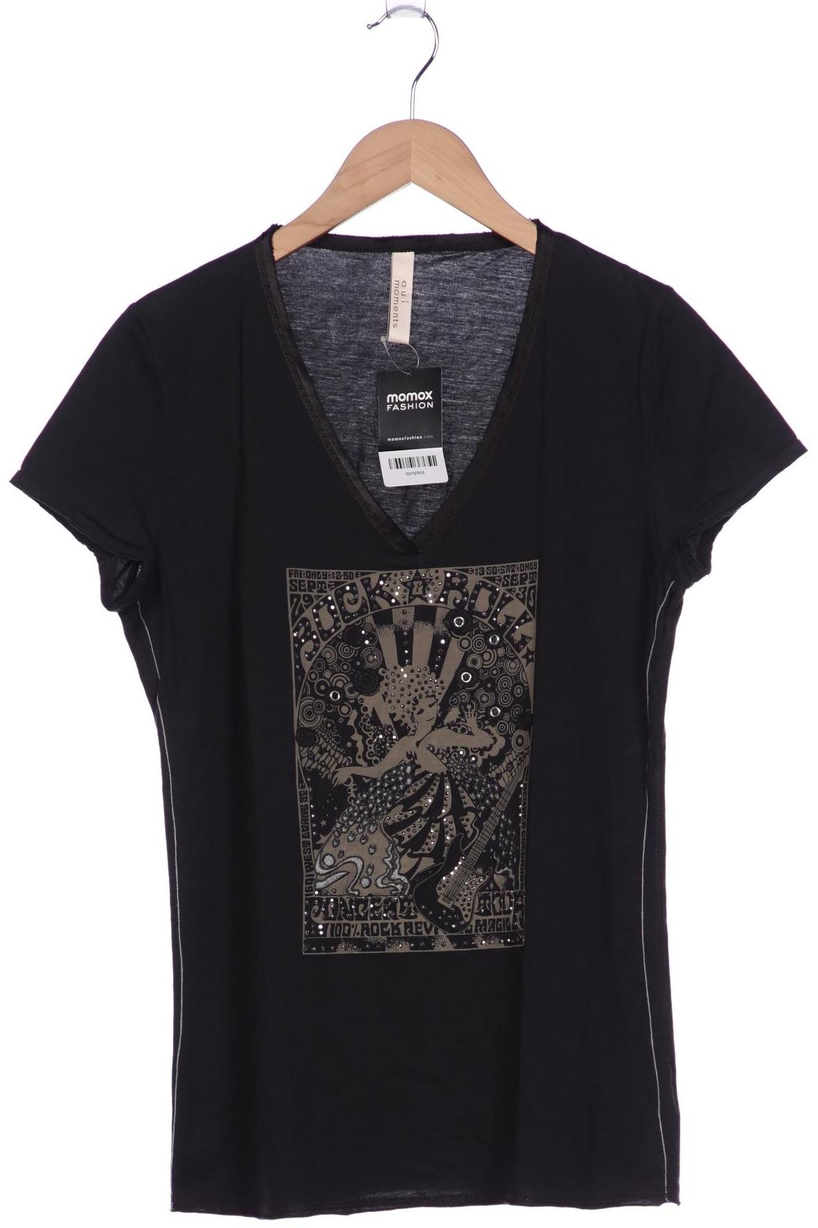 

Oui Damen T-Shirt, grau, Gr. 42