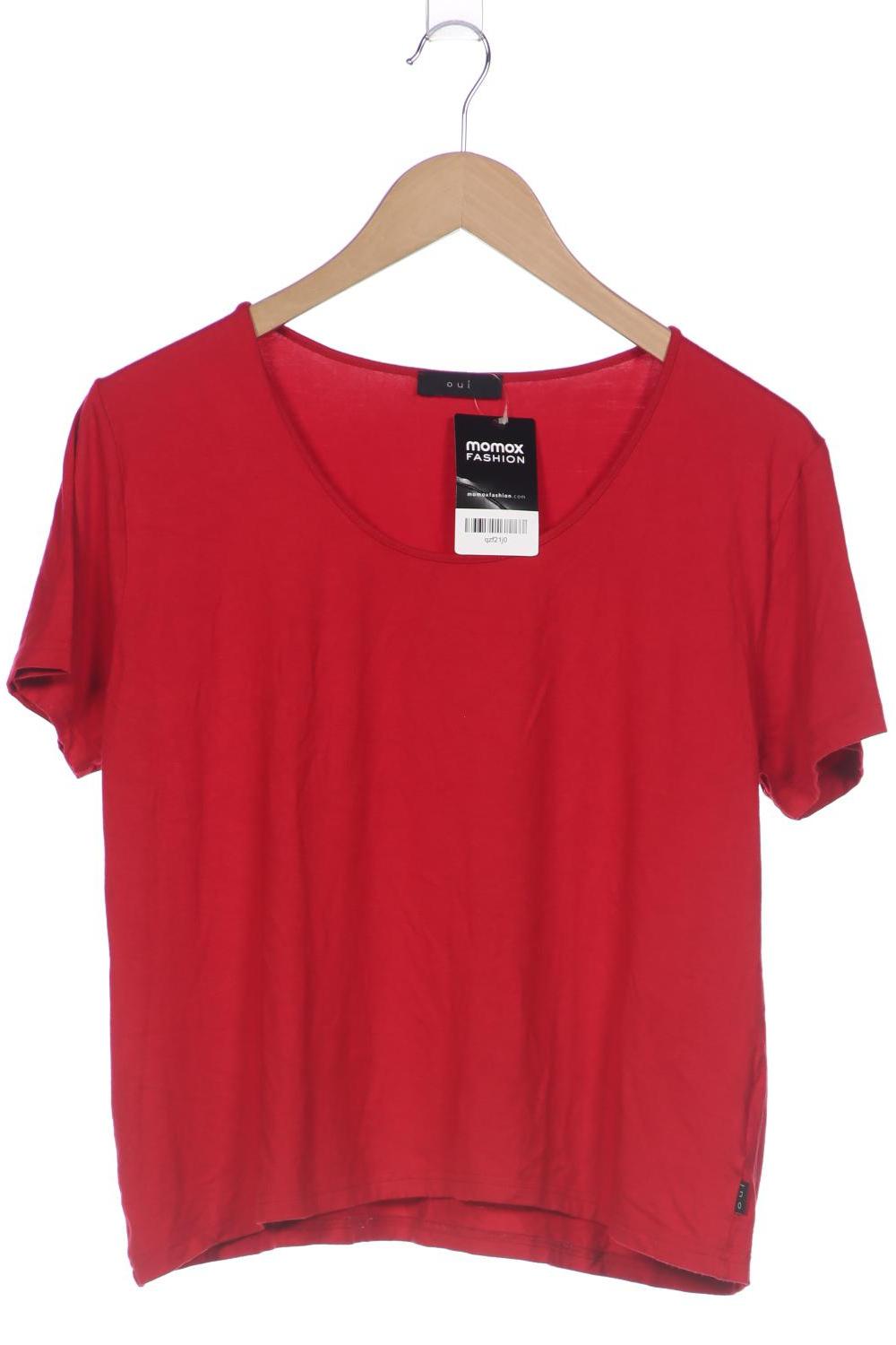 

Oui Damen T-Shirt, rot, Gr. 46