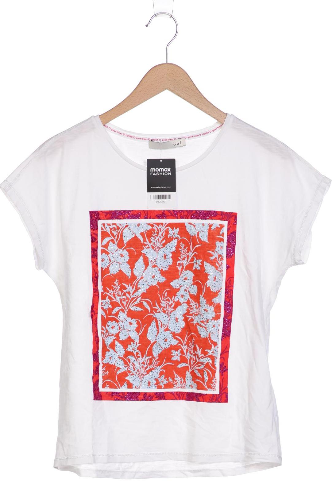 

Oui Damen T-Shirt, weiß