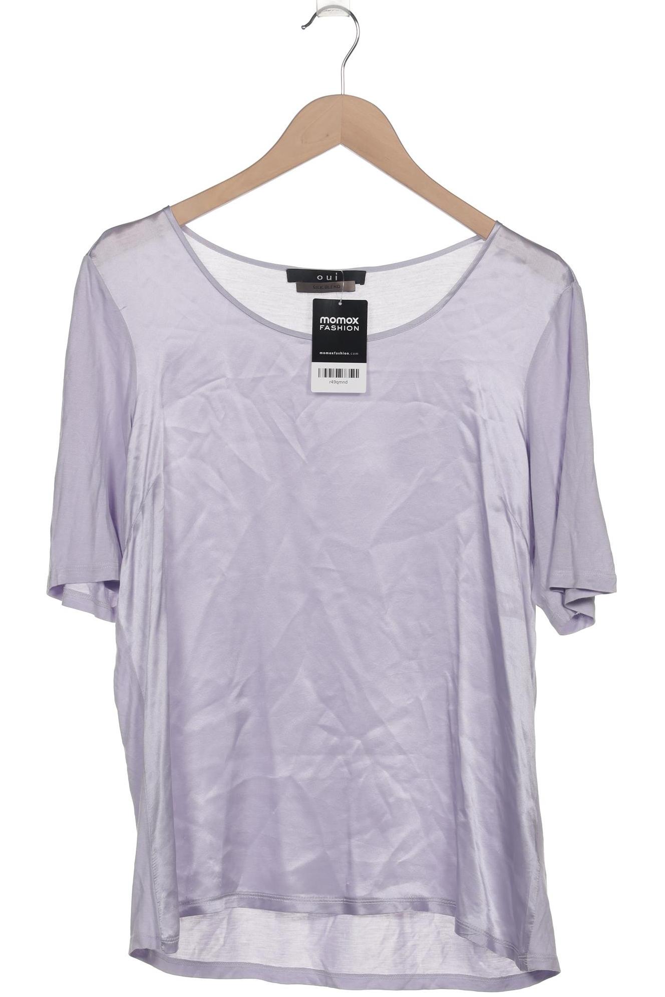 

Oui Damen T-Shirt, flieder, Gr. 42