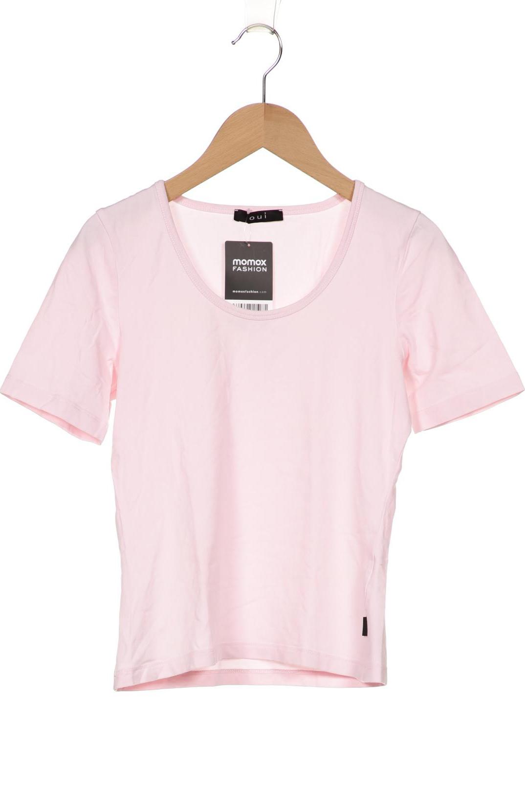 

Oui Damen T-Shirt, pink, Gr. 32