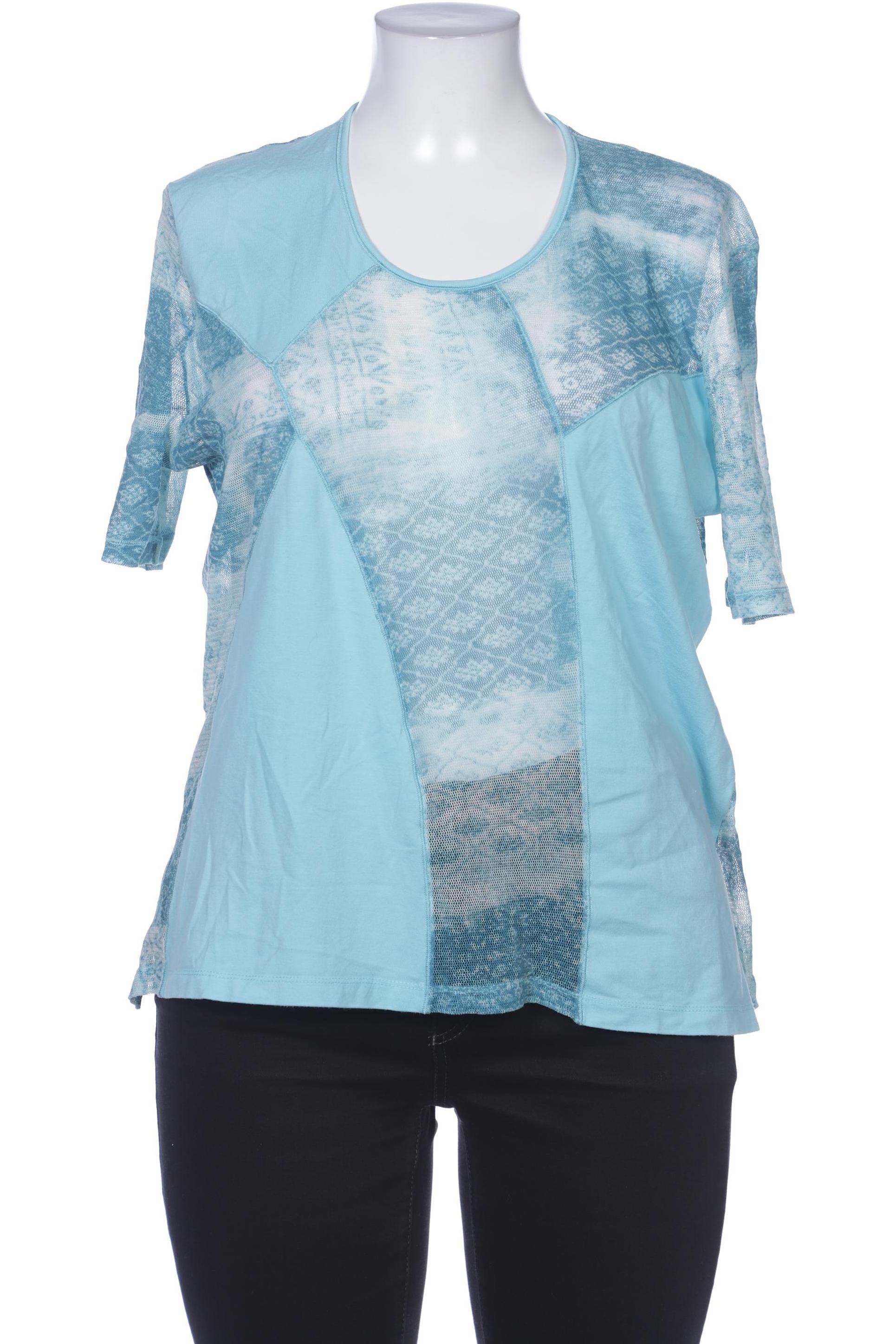 

Oui Damen T-Shirt, blau, Gr. 44