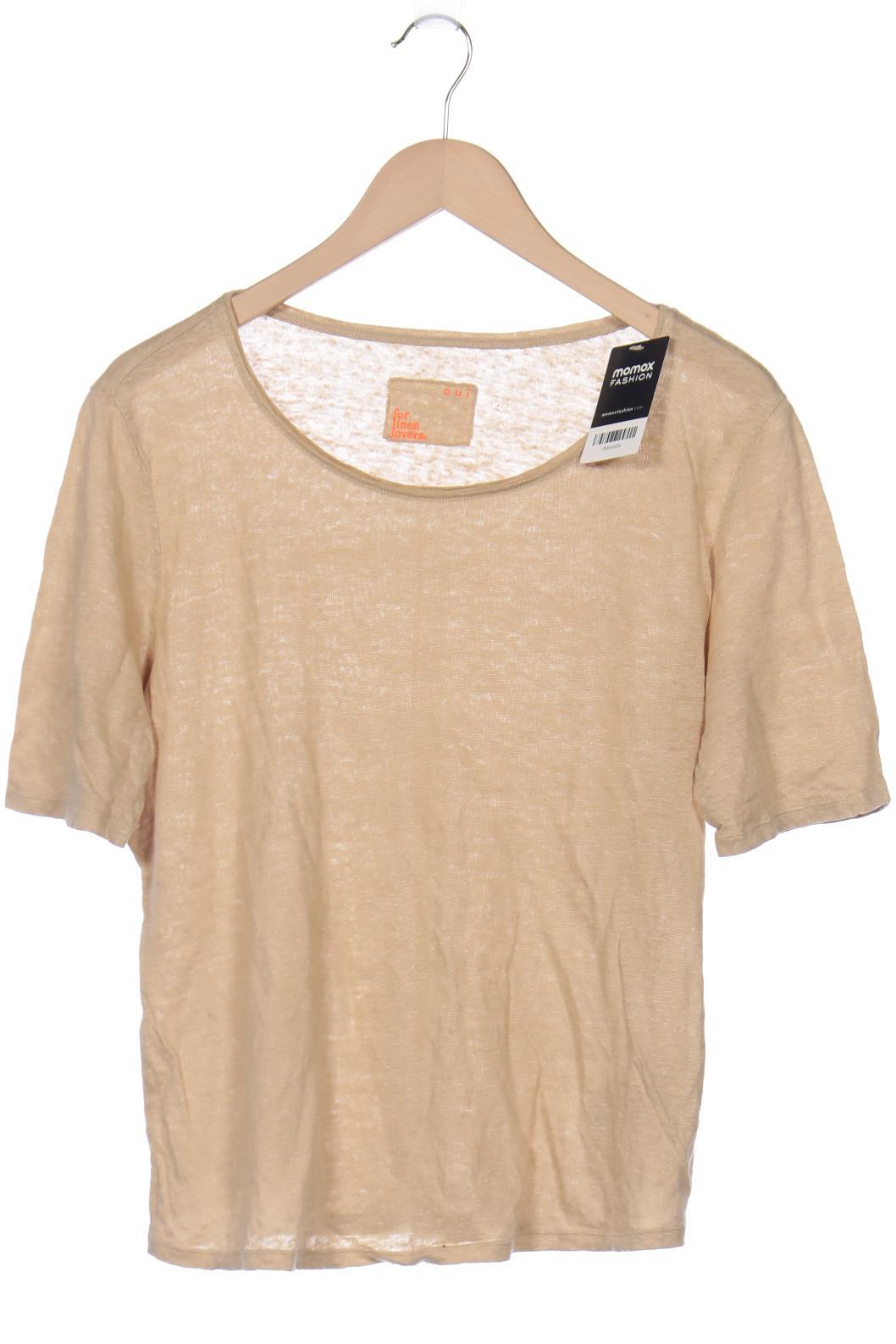 

Oui Damen T-Shirt, beige