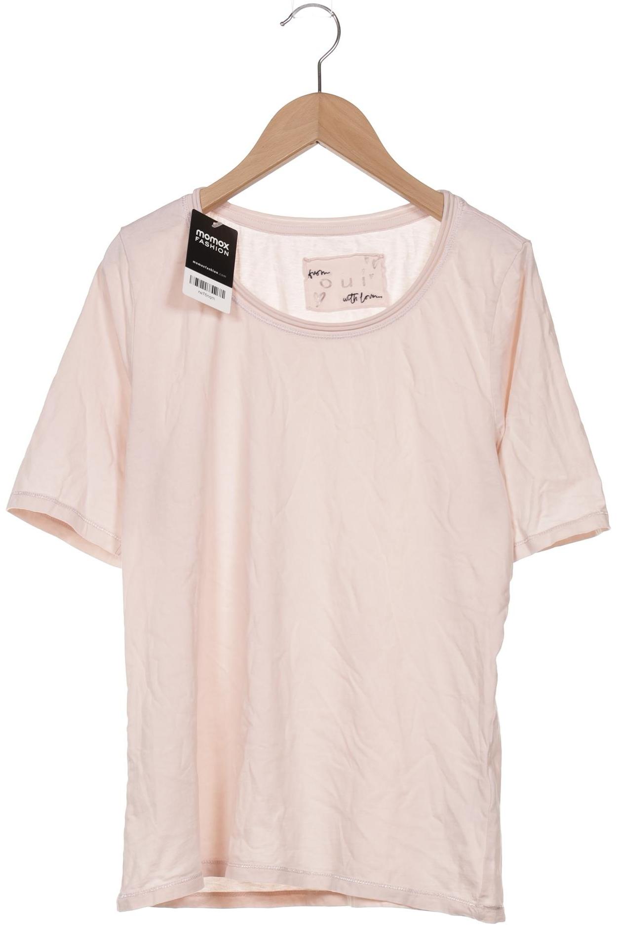 

Oui Damen T-Shirt, cremeweiß, Gr. 40