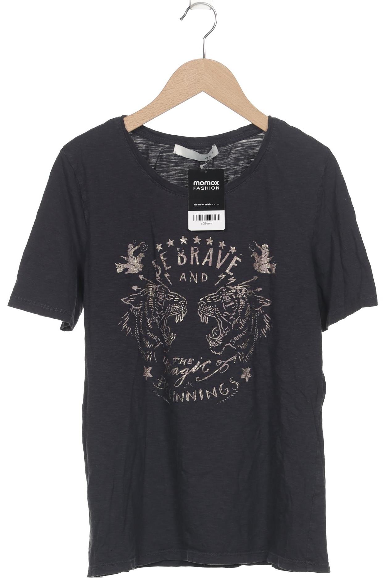 

Oui Damen T-Shirt, marineblau, Gr. 36