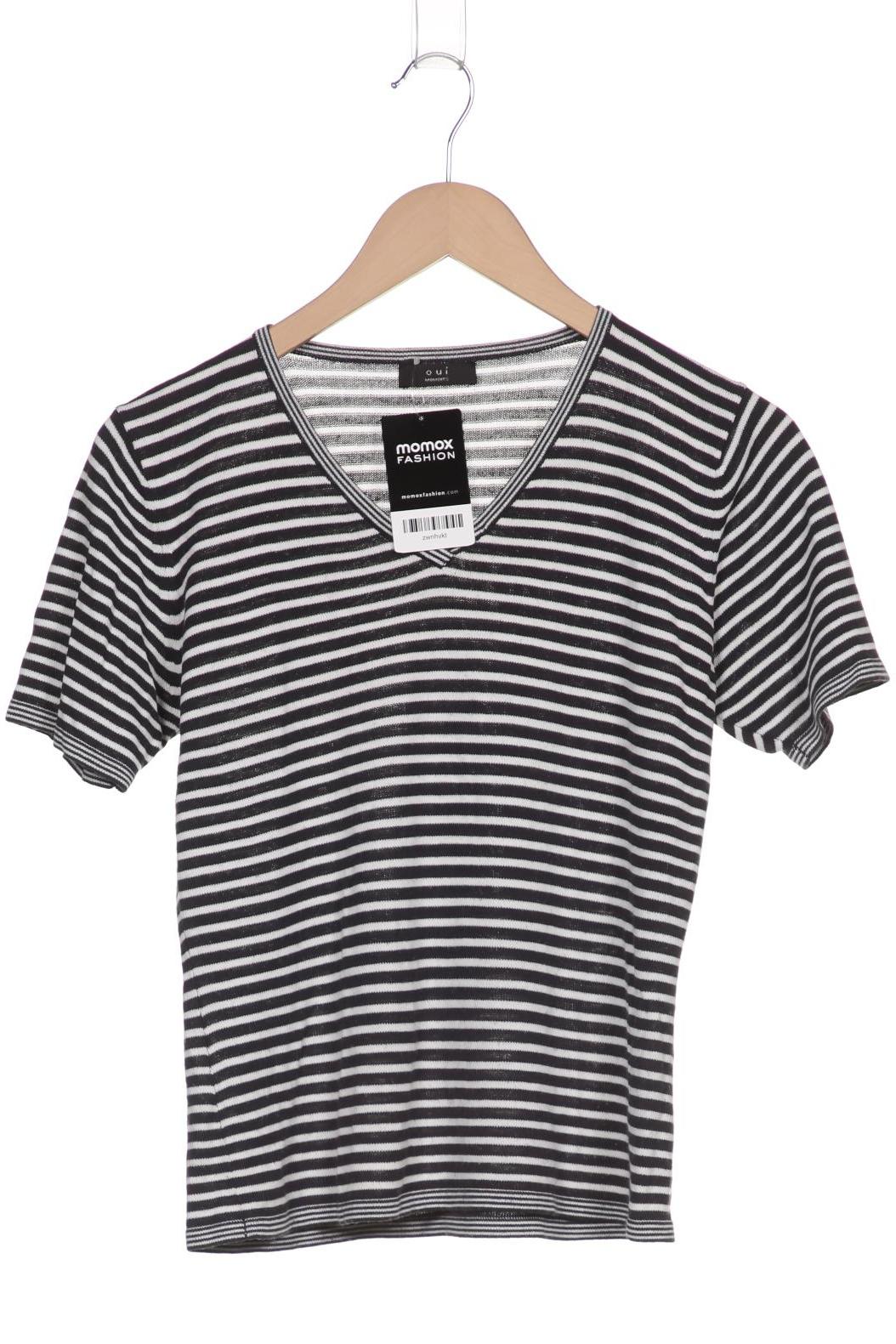 

Oui Damen T-Shirt, schwarz, Gr. 38