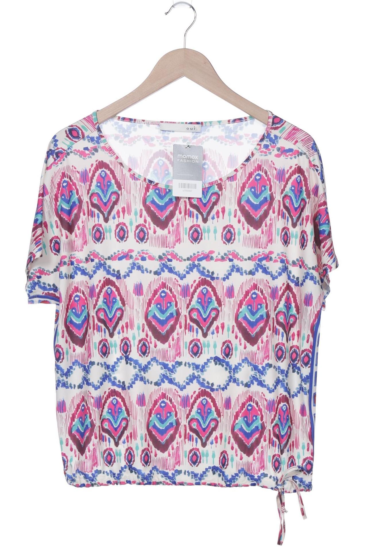 

Oui Damen T-Shirt, pink, Gr. 38