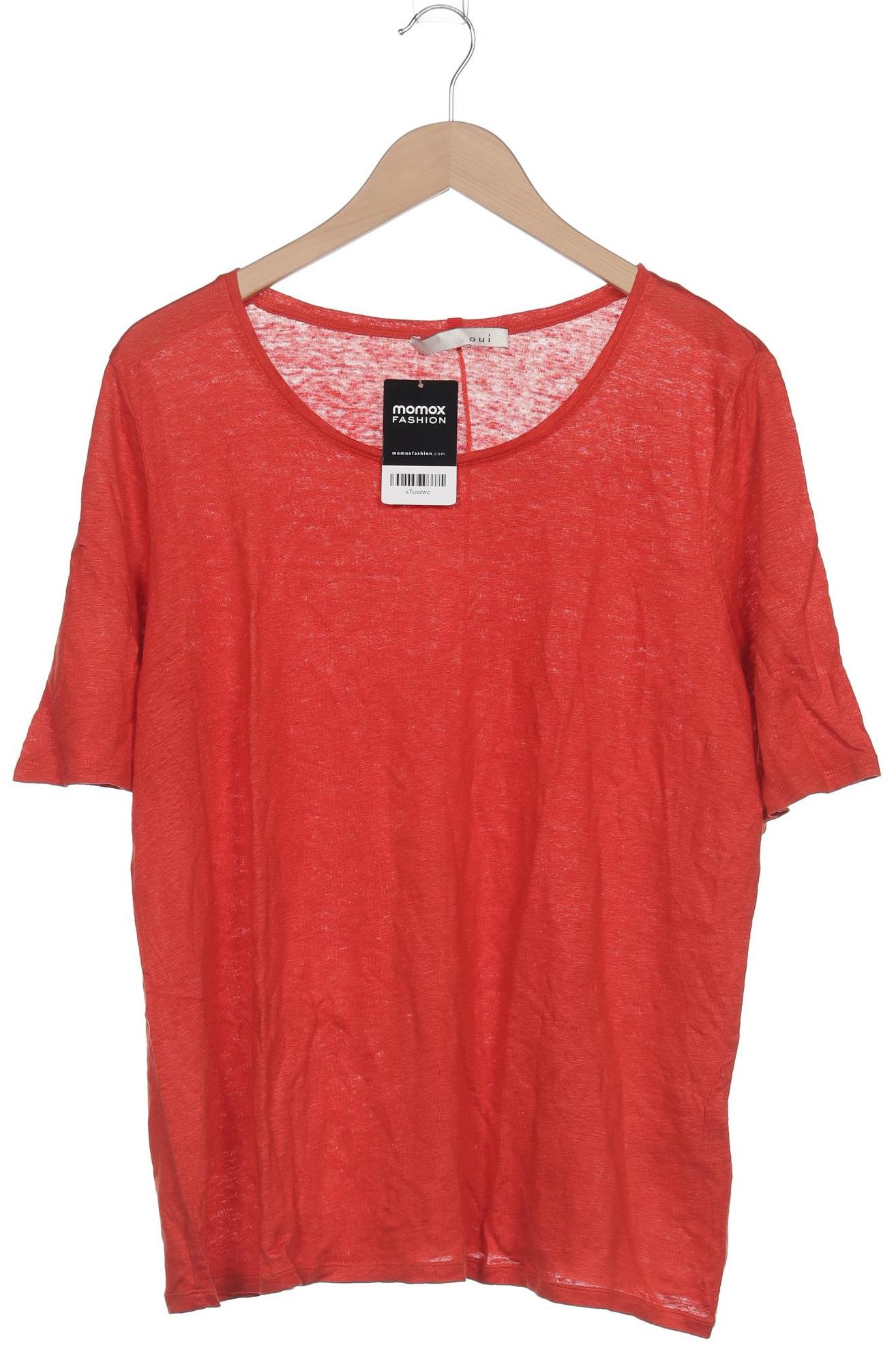 

Oui Damen T-Shirt, rot, Gr. 46