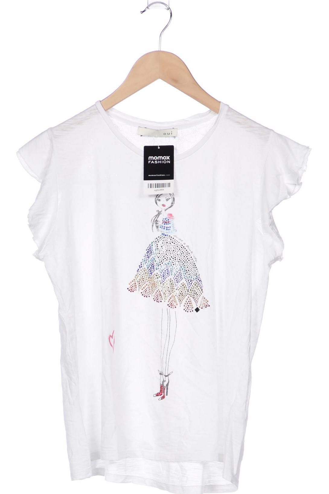 

Oui Damen T-Shirt, weiß