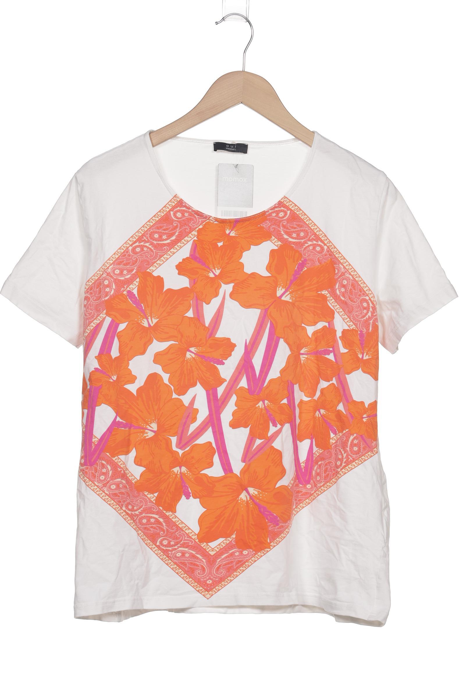 

Oui Damen T-Shirt, orange, Gr. 44