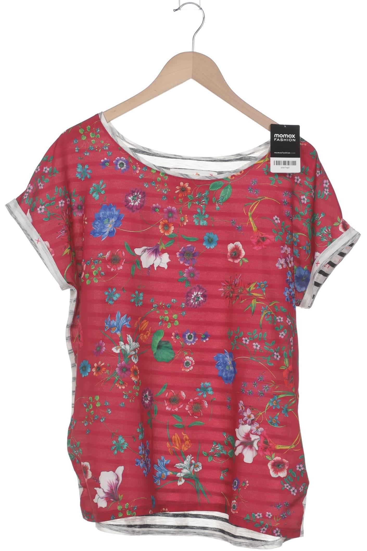 

Oui Damen T-Shirt, rot, Gr. 42